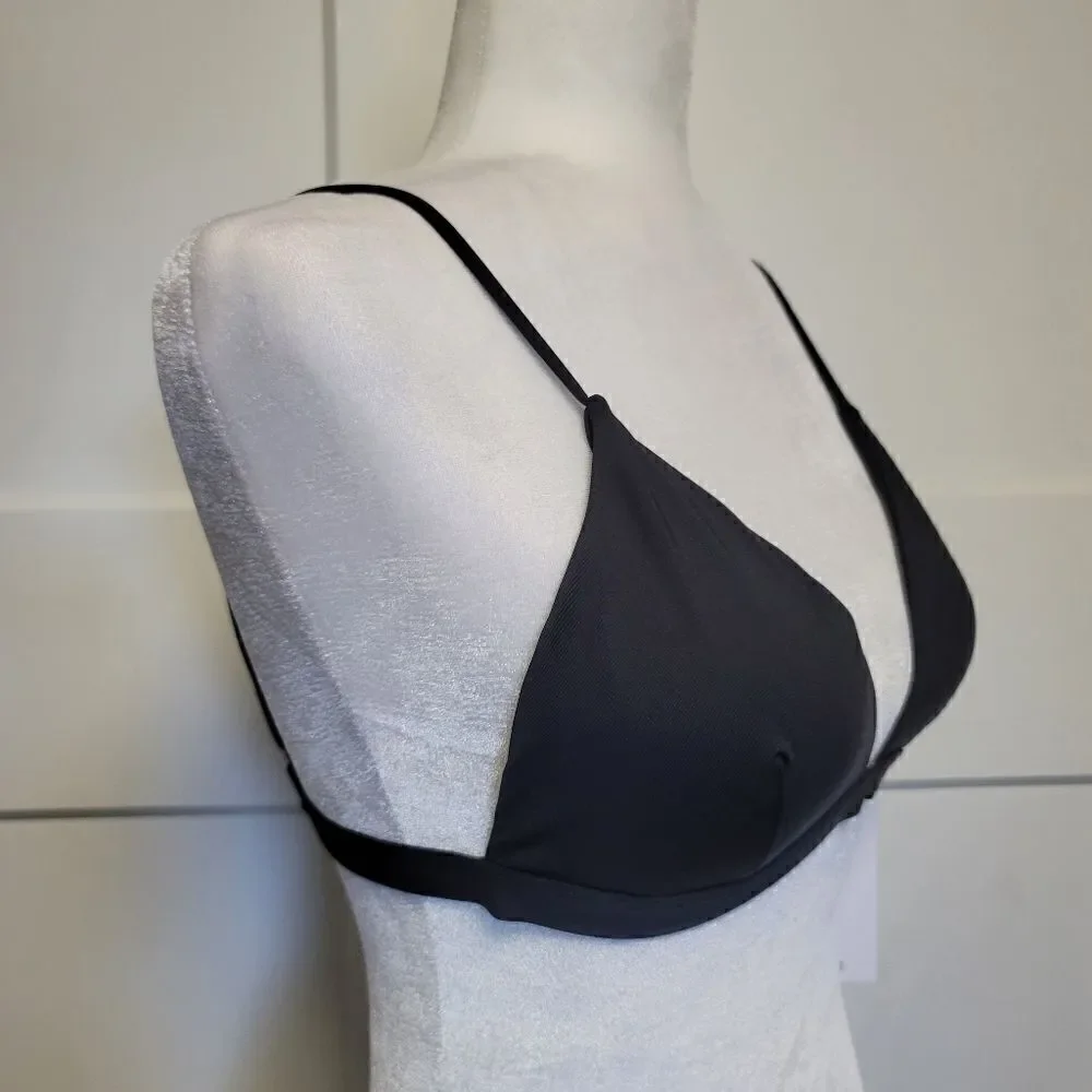 Onia danni bikini top in jet black